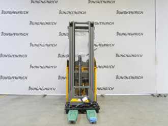 Použité vysokozdvižné vozíky JUNGHEINRICH ESC 214z 115-535 DZ ELEKTRO HOCHHUBWAGENFAHRERSITZ (13049304)