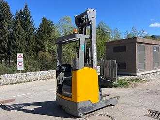 Použité vysokozdvižné vozíky JUNGHEINRICH ETV 214 - 770DZ ELEKTRO SCHUBMASTSTAPLER (13038923)