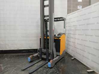 Použité vysokozdvižné vozíky JUNGHEINRICH ETV 214 MP DL GE 115 872 DZ ELEKTRO SCHUBMASTSTAPLER (13054418)