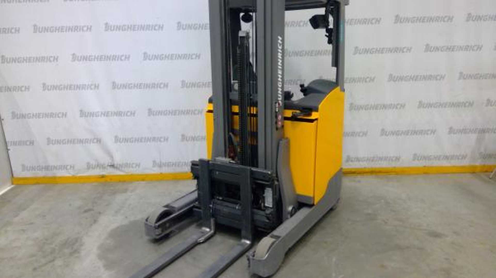 Použité vysokozdvižné vozíky JUNGHEINRICH ETV 216 ZVG115-740DZ ELEKTRO SCHUBMASTSTAPLER (13076160)