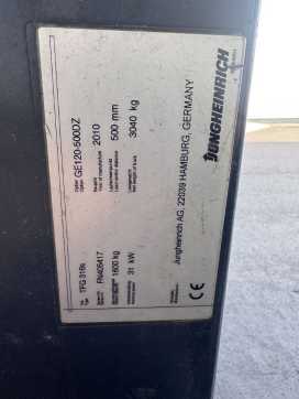 Použité vysokozdvižné vozíky JUNGHEINRICH TFG 316S Triplex GAS VIERRADFRONTSTAPLER (13064162)