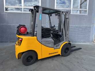 Použité vysokozdvižné vozíky JUNGHEINRICH TFG 430s Baujahr 2019/ Duplexmast TOP ZUSTAND GAS VIERRADFRONTSTAPLER (13067555)