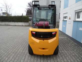 Použité vysokozdvižné vozíky JUNGHEINRICH TFG S50s - Kabine mit Heizung - 4. Funktion GAS VIERRADFRONTSTAPLER (13009650)