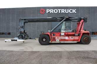 Použité vysokozdvižné vozíky KALMAR DRF100-54S6 DIESEL REACHSTACKER (13062523) backdrop