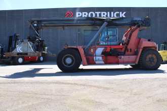 Použité vysokozdvižné vozíky KALMAR DRF450-65S6X DIESEL REACHSTACKER (12830939) backdrop