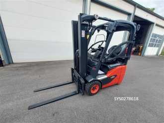 Použité vysokozdvižné vozíky LINDE E 12 ELEKTRO DREIRADFRONTSTAPLER (13068261) backdrop