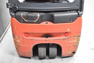 Použité vysokozdvižné vozíky LINDE E 14 - 02 /58647/ ELEKTRO DREIRADFRONTSTAPLER (13074551)
