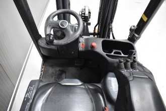 Použité vysokozdvižné vozíky LINDE E 16 - 02 /58650/ ELEKTRO DREIRADFRONTSTAPLER (13074553)