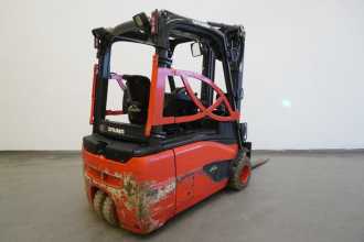 Použité vysokozdvižné vozíky LINDE E 18 L EVO 386-02 ELEKTRO DREIRADFRONTSTAPLER (13012433)