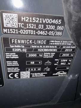 Použité vysokozdvižné vozíky LINDE E 20 PL-02 EVO Triplex STVO Kabine ZVG ELEKTRO VIERRADFRONTSTAPLER (13007107)