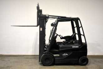 Použité vysokozdvižné vozíky LINDE E 25 387-01 ELEKTRO VIERRADFRONTSTAPLER (13021745)