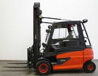 Použité vysokozdvižné vozíky LINDE E 50/600 HL 388 ELEKTRO VIERRADFRONTSTAPLER (12869371)