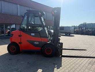 Použité vysokozdvižné vozíky LINDE E 80 ELEKTRO VIERRADFRONTSTAPLER (13051872)
