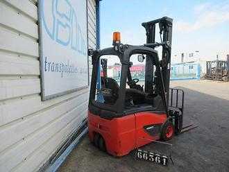 Použité vysokozdvižné vozíky LINDE E14-02 ELEKTRO VIERRADFRONTSTAPLER (13037401)