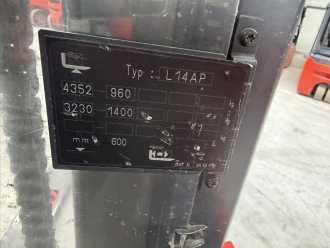 Použité vysokozdvižné vozíky LINDE E14 AP ELEKTRO HOCHHUBWAGENDEICHSEL (13073241)