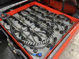 Použité vysokozdvižné vozíky LINDE E20PHL-02 ELEKTRO VIERRADFRONTSTAPLER (13040935)