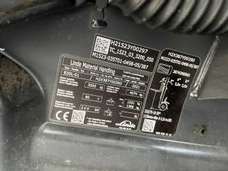 Použité vysokozdvižné vozíky LINDE E30L-01 ELEKTRO VIERRADFRONTSTAPLER (13060521)