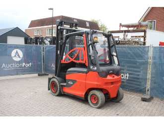 Použité vysokozdvižné vozíky LINDE E35H-01/600 ELEKTRO VIERRADFRONTSTAPLER (13041379)