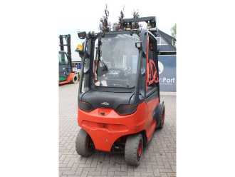 Použité vysokozdvižné vozíky LINDE E35H-01/600 ELEKTRO VIERRADFRONTSTAPLER (13041379)