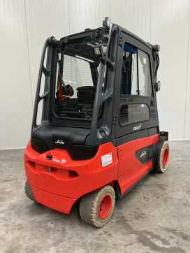 Použité vysokozdvižné vozíky LINDE E35L ELEKTRO VIERRADFRONTSTAPLER (13065525)