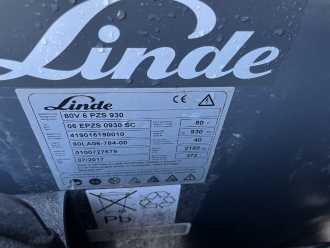 Použité vysokozdvižné vozíky LINDE E50HL-01 ELEKTRO VIERRADFRONTSTAPLER (12985736)