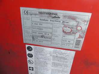 Použité vysokozdvižné vozíky LINDE E50HL-01 ELEKTRO VIERRADFRONTSTAPLER (13067818)