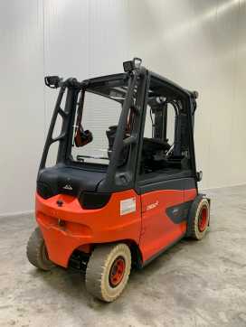 Použité vysokozdvižné vozíky LINDE E50HL ELEKTRO VIERRADFRONTSTAPLER (13040802)