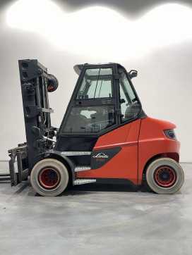 Použité vysokozdvižné vozíky LINDE E80-01-1279 ELEKTRO VIERRADFRONTSTAPLER (13029786)