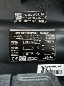 Použité vysokozdvižné vozíky LINDE H 18 T GAS VIERRADFRONTSTAPLER (13073722)