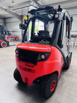 Použité vysokozdvižné vozíky LINDE H 25 D-02/600 EVO Kabine Klima STVO ZVG DIESEL VIERRADFRONTSTAPLER (13073824)