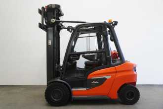 Použité vysokozdvižné vozíky LINDE H 35 T 1202 GAS VIERRADFRONTSTAPLER (13041474)