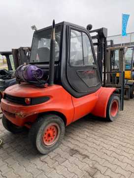 Použité vysokozdvižné vozíky LINDE H 45 T/352 GAS VIERRADFRONTSTAPLER (13066794)