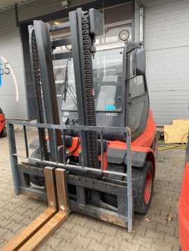 Použité vysokozdvižné vozíky LINDE H 45 T/352 GAS VIERRADFRONTSTAPLER (13066794)