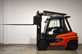 Použité vysokozdvižné vozíky LINDE H 50 D/600 1204-01 DIESEL VIERRADFRONTSTAPLER (12990078)