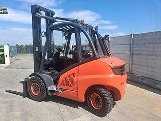 Použité vysokozdvižné vozíky LINDE H 50D-02 DIESEL VIERRADFRONTSTAPLER (13062787)
