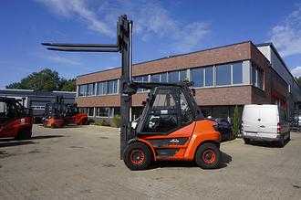 Použité vysokozdvižné vozíky LINDE H 60D-03 - Top Zustand DIESEL VIERRADFRONTSTAPLER (13066255)