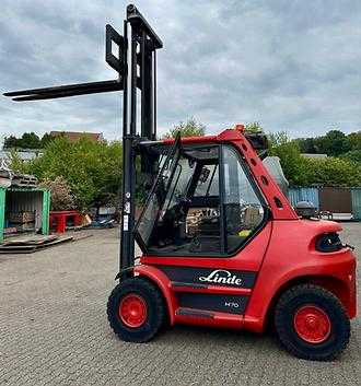 Použité vysokozdvižné vozíky LINDE H 70 D DIESEL VIERRADFRONTSTAPLER (13007224)