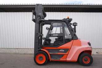 Použité vysokozdvižné vozíky LINDE H 80 D/900 EVO 396-03 DIESEL VIERRADFRONTSTAPLER (13072521)