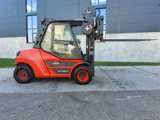 Použité vysokozdvižné vozíky LINDE H 80D-03/900 DIESEL VIERRADFRONTSTAPLER (12784491)