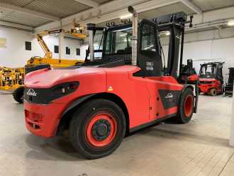 Použité vysokozdvižné vozíky LINDE H160D/1200 DIESEL VIERRADFRONTSTAPLER (12996661)