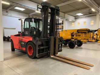 Použité vysokozdvižné vozíky LINDE H160D/1200 DIESEL VIERRADFRONTSTAPLER (12996661)