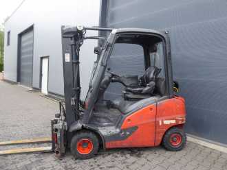 Použité vysokozdvižné vozíky LINDE H20T-01 GAS VIERRADFRONTSTAPLER (13041401)
