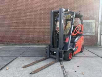 Použité vysokozdvižné vozíky LINDE H20T-01 GAS VIERRADFRONTSTAPLER (13072162)