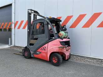 Použité vysokozdvižné vozíky LINDE H20T-02/600 GAS VIERRADFRONTSTAPLER (13054804)
