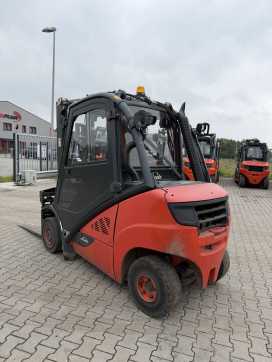 Použité vysokozdvižné vozíky LINDE H25D-02 DIESEL VIERRADFRONTSTAPLER (13040711)