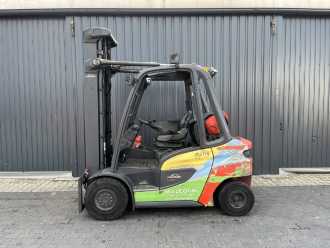 Použité vysokozdvižné vozíky LINDE H30T-01 GAS VIERRADFRONTSTAPLER (13062484)