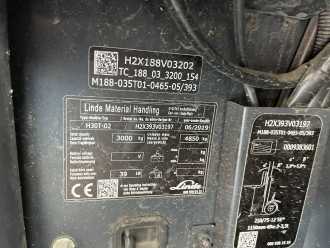 Použité vysokozdvižné vozíky LINDE H30T-02 GAS VIERRADFRONTSTAPLER (13065727)