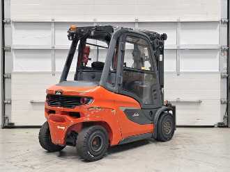 Použité vysokozdvižné vozíky LINDE H35D-01 DIESEL VIERRADFRONTSTAPLER (13064137)