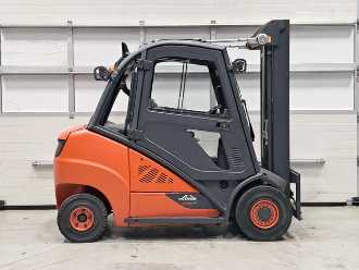 Použité vysokozdvižné vozíky LINDE H35D-02 DIESEL VIERRADFRONTSTAPLER (12813681)