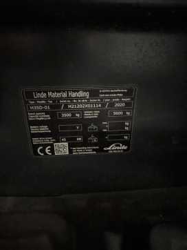 Použité vysokozdvižné vozíky LINDE H35D-1202-01 DIESEL VIERRADFRONTSTAPLER (13067967)